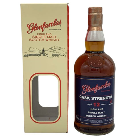 グレンファークラス 12年 カスクストレングス 700ml 59.6% GLENFARCLAS CASK STRENGTH スコッチウイスキー【G2】