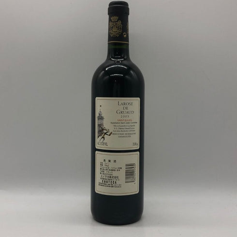 ラローズ ド グリュオー 2005 750ml 13% Larose De Gruaud ボルドーワイン【I0】