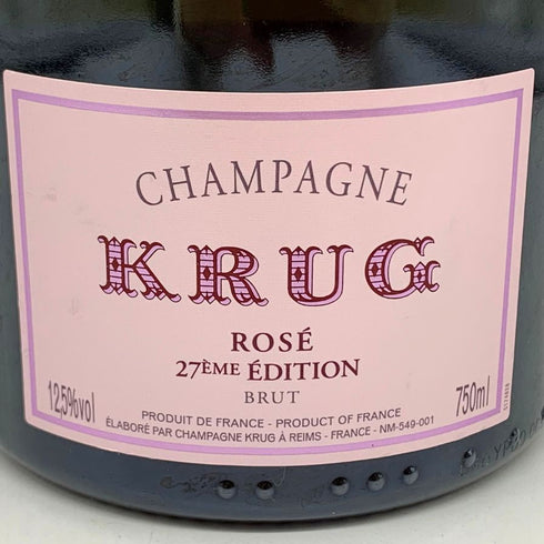 クリュッグ ロゼ 750ml 12.5% KRUG ROSE シャンパン【V1】