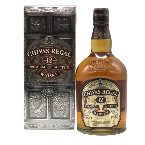 シーバスリーガル 12年 ブレンデッド 1801 1000ml 43% CHIVAS REGAL スコッチウイスキー【U0】