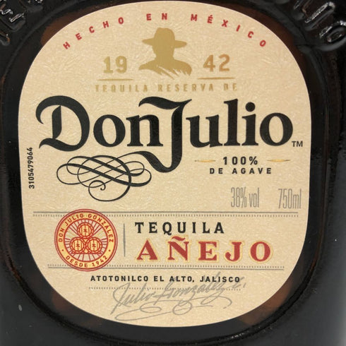 ドンフリオ アネホ 750ml 38% DONJULIO ANEJO テキーラ【L4】