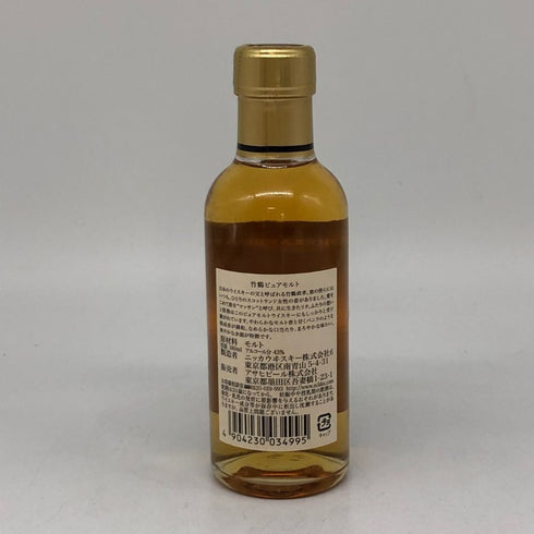 東京都限定◆ニッカ 竹鶴 NV 黒ラベル ピュアモルト 180ml 43% NIKKA 【H4】