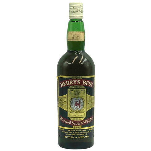ベリーズ ベスト 4/5QUART 86PROOF ブレンテッド スコッチ ウイスキー 760ml 43% BERRYS BEST スコッチウイスキー【G4】
