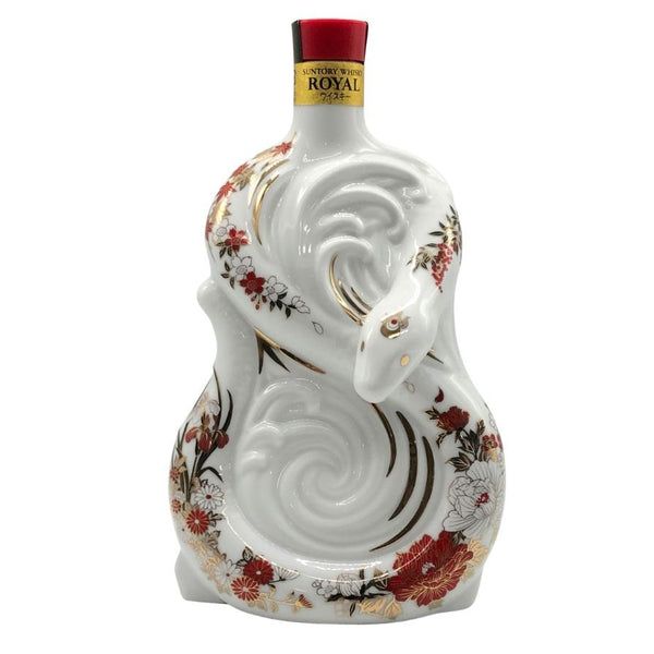 東京都限定◆サントリー ローヤル 干支ボトル 巳歳 2025 陶器 600ml 43% SUNTORY ROYAL 1244g【W0】