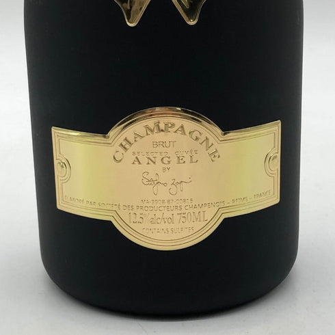 エンジェル ブリュット ブラック 5周年記念 750ml 12.5% ANGEL BRUT BLACK 箱無 シャンパン【M4】