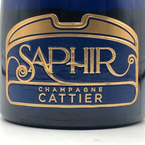 キャティア サファイア ゴールドラベル ブリュット 750ml 12.5% CATTIER Saphir シャンパン【C3】