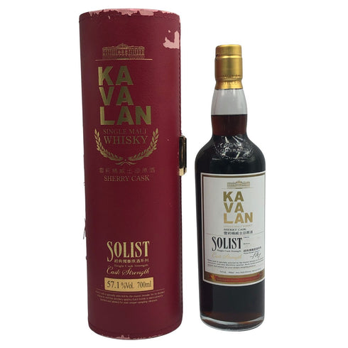 カバラン ソリスト シェリーカスクストレングス 700ml 57.8% KAVALAN ウイスキー【H3】