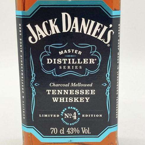 ジャックダニエル マスターディスティラー No.4 700ml 43% JACK DANIERL'S MASTER DISTILLER 【U1】