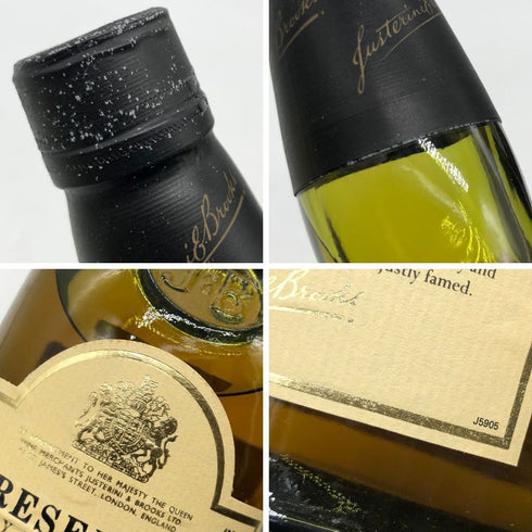 ジャスティン&ブルックス 15年 リザーブ 750ml 43% J&B スコッチウイスキー【V】