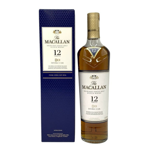 ザ マッカラン 12年 ダブルカスク 700ml 40% The MACALLAN 箱付 スコッチウイスキー【F4】