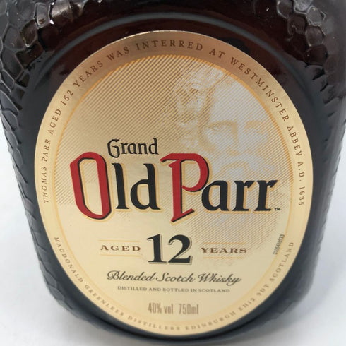 グランド オールドパー 12年 43% 750ml Grand Old Parr スコッチウイスキー【J1】