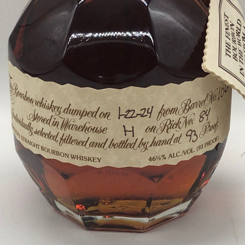 ブラントン シングルバレル 2024 750ml 46.5% Blanton's SINGLE BARREL バーボン【M0】