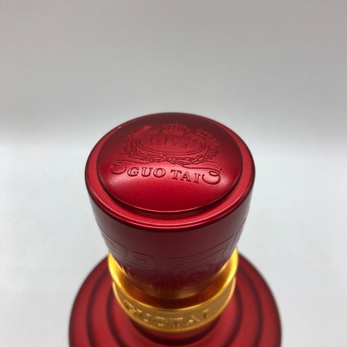 貴州国泰酒 國台 白酒 2016 500ml 53% 赤 陶器ボトル GUOTAI 中国酒1105g【U1】
