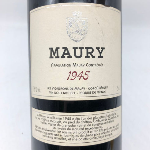 モーリー 1945 フランス ワイン 750ml 16% MAURY フランスワイン【T1】