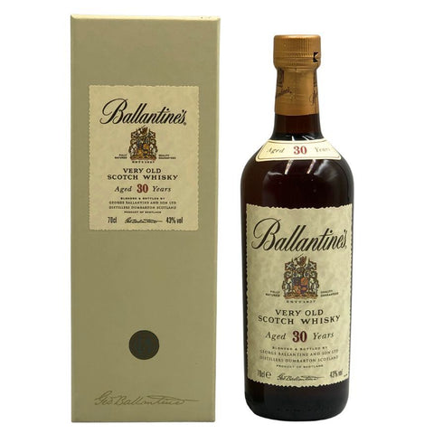バランタイン 30年 ベリーオールド 金キャップ 700ml 43% Ballantine's VERY OLD スコッチウイスキー【J4】