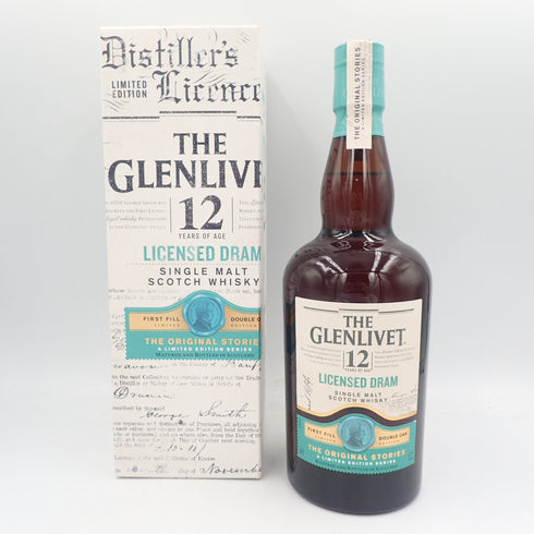 グレンリベット 12年 ライセンスド ドラム 700ml THE GLENLIVET LICENSED DRAM スコッチウイスキー【N1】