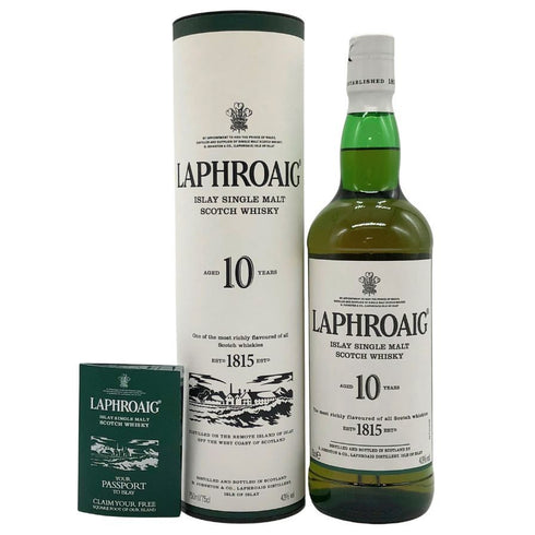 ラフロイグ 10年 シングルモルト スコッチウイスキー 750ml 43% LAPRHROAIG スコッチウイスキー【E4】