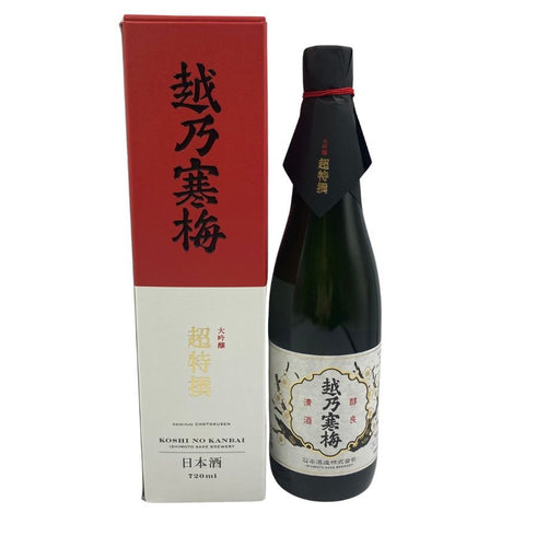 越乃寒梅 大吟醸 超特撰 720ml 16% 2024年10月 日本酒 - 大吟醸酒【N2】