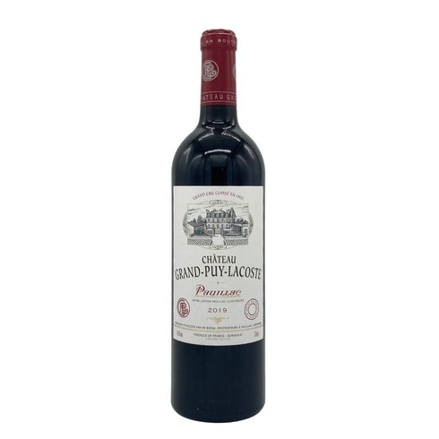 シャトー グラン ピュイ ラコスト 2019 750ml 14.5% CHATEAU GRAND-PUY-LACOSTE ボルドーワイン【T1】