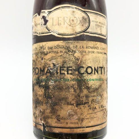 ドメーヌ ド ラ ロマネコンティ 1982 750ml 12.5% DRC Domaine de la Romanée-Conti ブルゴーニュワイン【O】