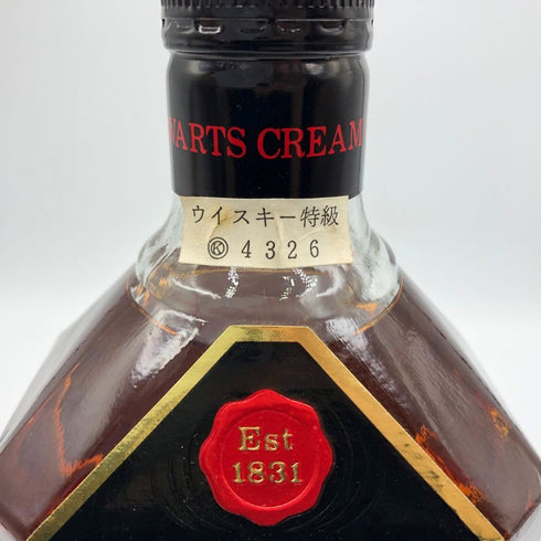 スチュワーツ クリーム オブ ザ バーレー 特級 スコッチウイスキー 黒ラベル 750ml 43% STEWARTS CREAM OF THE BARLEY スコッチウイスキー【I2】