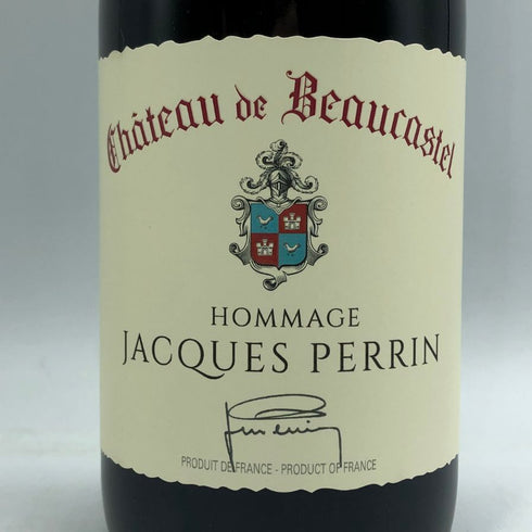 シャトー ド ボーカステル オマージュ ア ジャックペラン 2019 750ml 14.5% Chateau de Beaucastel Hommage a Jacques Perrin フランスワイン【E2】