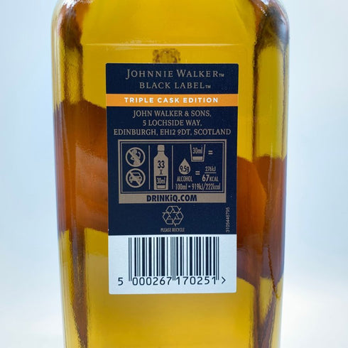ジョニーウォーカー ブラック トリプルカスクエディション 1000ml 40% JOHNNIE WALKER BLACK LABEL TRIPLE CASK EDITION 【U4】