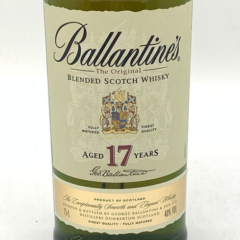 バランタイン 17年 オリジナル 700ml 43% Ballantine's スコッチウイスキー【B1】