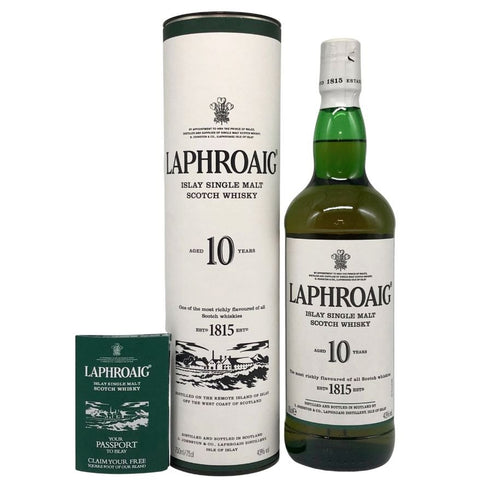 ラフロイグ 10年 シングルモルト スコッチウイスキー 750ml 43% LAPRHROAIG スコッチウイスキー【G4】