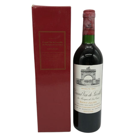 シャトー レオヴィル ラス カーズ サン ジュリアン 1983 750ml 14%未満 Chateau Leoville ボルドーワイン【L4】