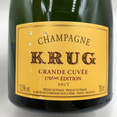 クリュッグ ブリュット 白 750ml 12.5% KRUG BRUT シャンパン【K4】