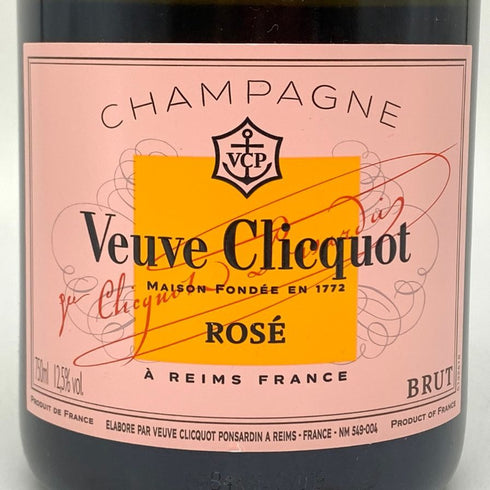 ヴーヴ クリコ ロゼ ローズラベル 750ml 12.5% Veuve Clicquot Rose Label シャンパン【M2】