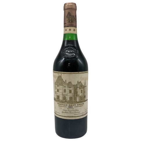 シャトー オー ブリオン 1981 750ml 13% CHATEAU HAUT BRION ボルドーワイン【J4】