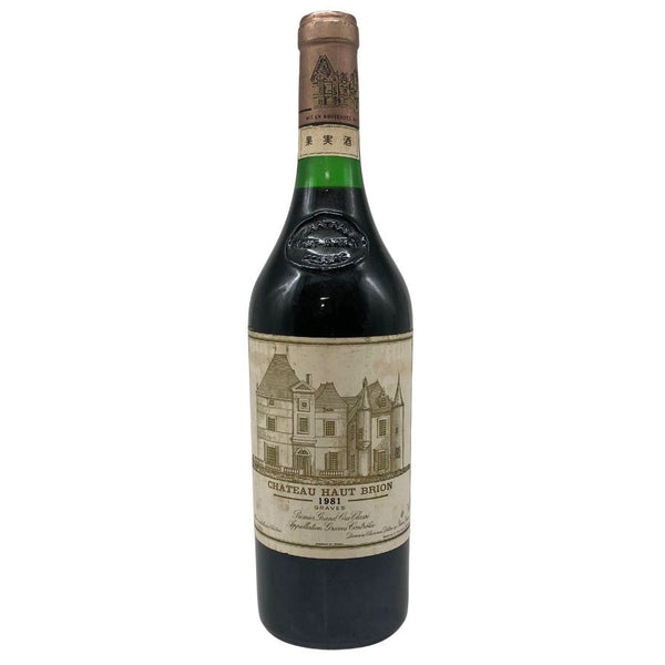 シャトー オー ブリオン 1981 750ml 13% CHATEAU HAUT BRION ボルドーワイン【J4】