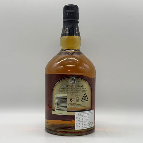 シーバスリーガル プレミアム スコッチウイスキー 12年 1000ml 40% CHIVAS REGAL スコッチウイスキー【D0】