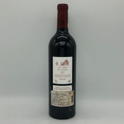 レ フォールド ラトゥール 2014 750ml Les Forts de Latour ボルドーワイン【D3】