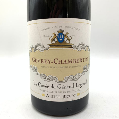 アルベール ビショー ジュヴレ シャンベルタン ラ キュベ デュ ジェネラル ルグラン 2011 Albert Bichot Gevrey Chambertin La Cuvée du Général Legrand 【R4】