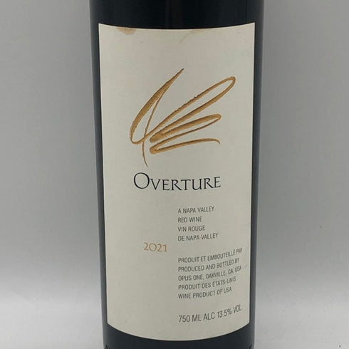 オーバーチュア 2021 750ml 13.5% OVERTURE カリフォルニアワイン【H1】