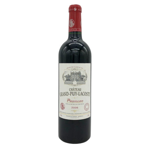 シャトー グラン ピュイ ラコスト 2006 750ml 13% Chateau Grand Puy Lacoste ボルドーワイン【X4】