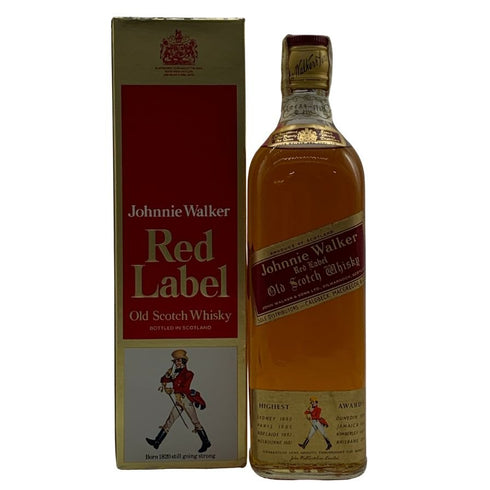 ジョニー ウォーカー レッドラベル 赤金キャップ 750ml 43% Johnnie Walker RED LABEL スコッチウイスキー【W4】
