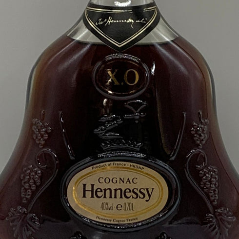 ヘネシーXO クリアボトル 金キャップ 700ml 40% Hennessy コニャック【L4】