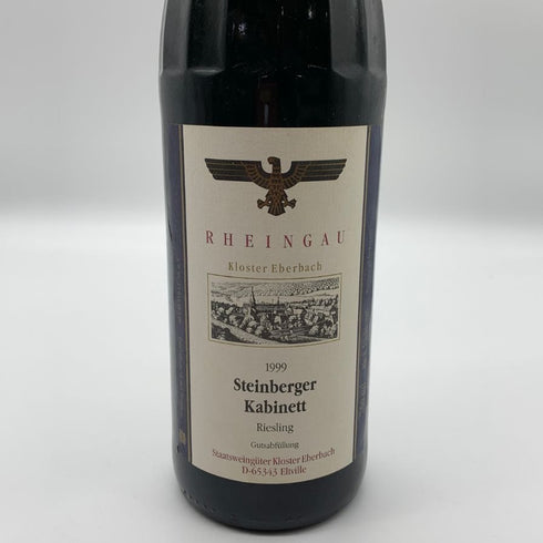ラインガウ クロスター シュタインベルガー カビネット リースリング 1999 750ml 8.5% RHEINGAU Steinberger Kabinett 白ワイン【G4】