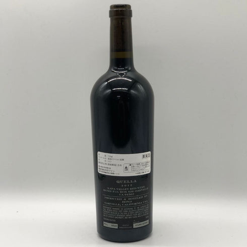 ボンド クエラ 2012 ナパヴァレー 750ml 14.5% BOND カリフォルニアワイン【AFA15】