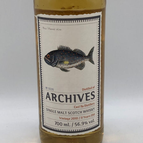 アーカイヴス フィッシュ オブ サモア カリラ 2010 11年 56.9% 700ml ARCHIVES THE FISHES OF SAMOA CAOL LLA スコッチウイスキー【I4】