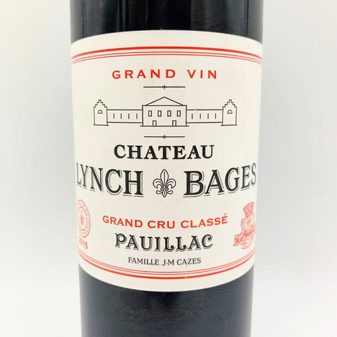 シャトー ランシュ バージュ 2015 750ml 13.5% CHATEAU LYNCH BAGES 【E4】