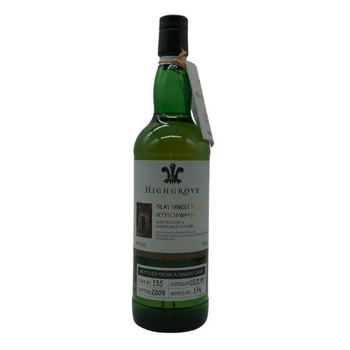 ラフロイグ ハイグローブ 1997-2009 12年 46% 700ml Laphroaig Highgrov スコッチウイスキー【K4】