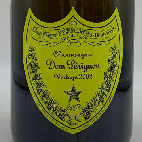 ドンペリニヨン ヴィンテージ ブリュット 白 2002 750ml 12.5% Dom Perignon VINTAGE Brut シャンパン【H2】