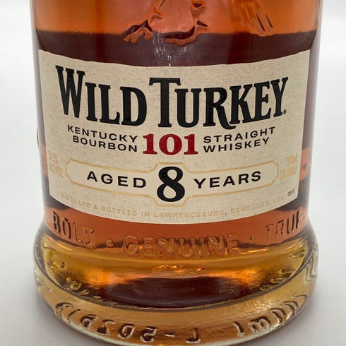 ワイルドターキー 8年 101プルーフ 700ml 50.5% WILD TURKEY バーボン【V】