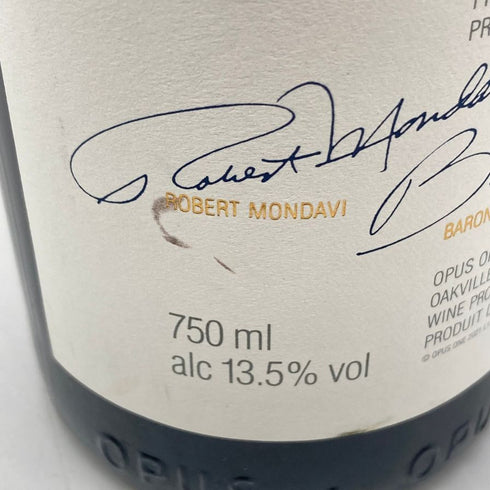 オーパスワン 2019 750ml 13.5% OPUS ONE カリフォルニアワイン【T1】