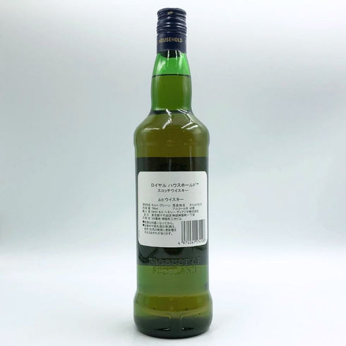ロイヤル ハウスホールド ブレンデッド スコッチ ウイスキー 750ml 43% ROYAL HOUSEHOLD BLENDED SCOTCH WHISKY スコッチウイスキー【V4】